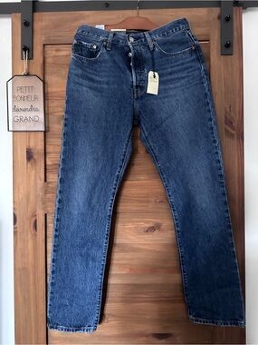 New Diesel Mid-Dark Blue Straight Jeans